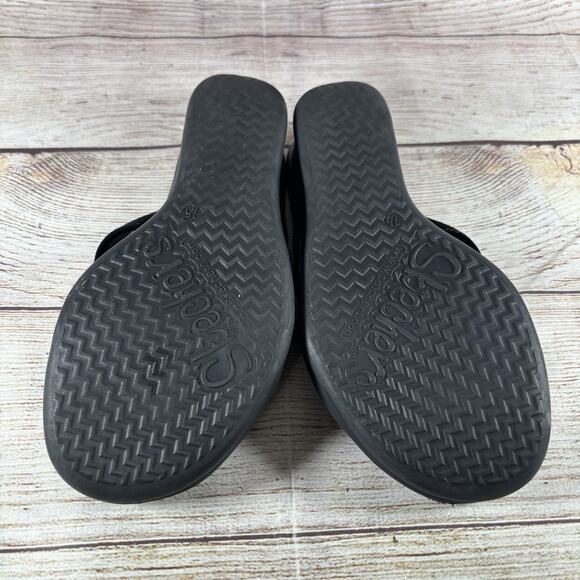 Skechers Cali Womens Size 7.5 Rumblers Beautiful People Wedge Sandals - Picture 8 of 10